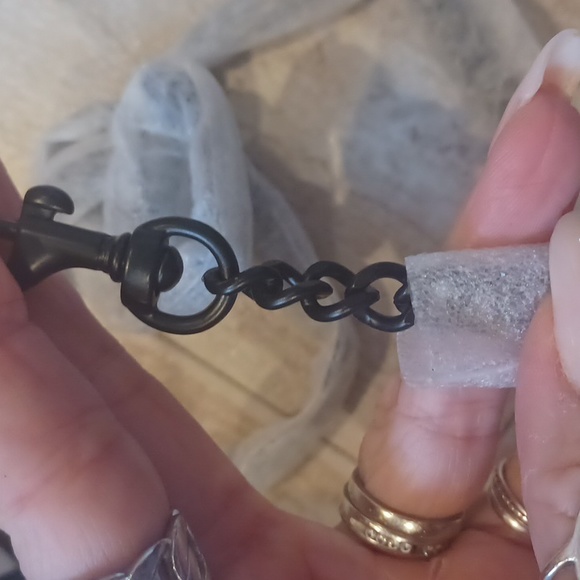 NWT THACKER New York Caramel Spotted Dyed Cow Fur Versatile Kara Crossbody Bag - Picture 11 of 13